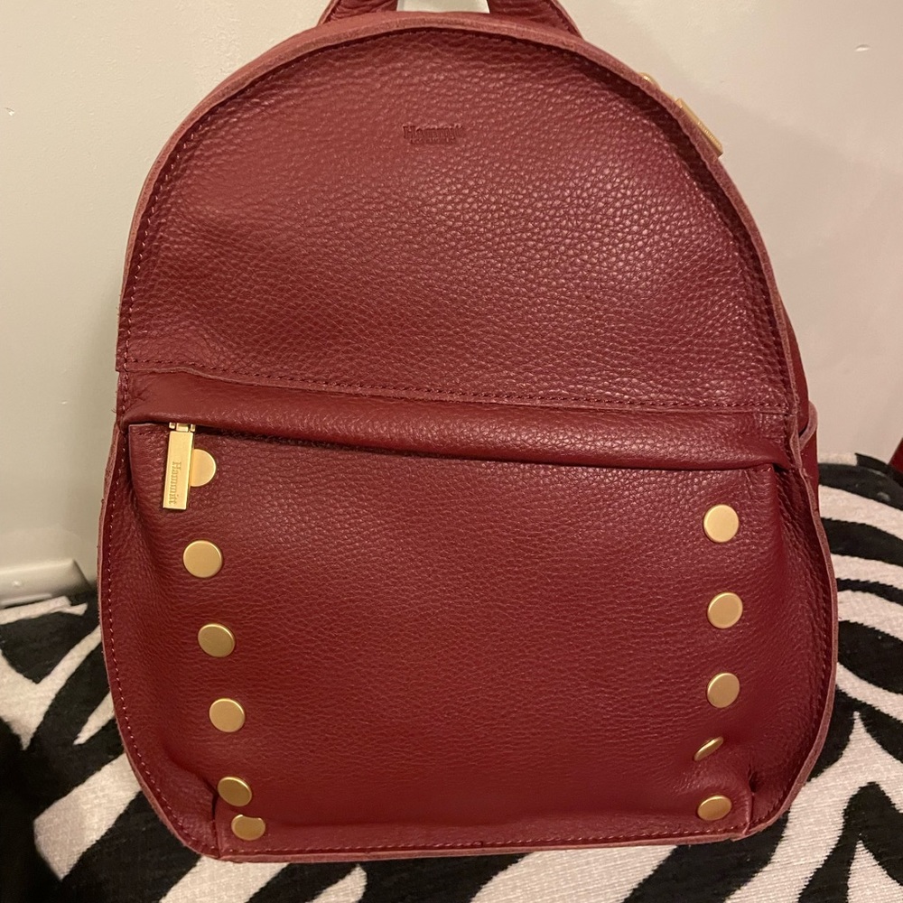 NWT Hammitt Shane Large Backpack RARE Color Crimson